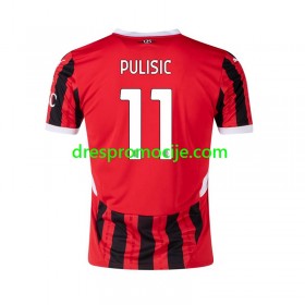 A.C. Milan Pulisic 11 Dres Domaći 2024/2025 Kratkih Rukava